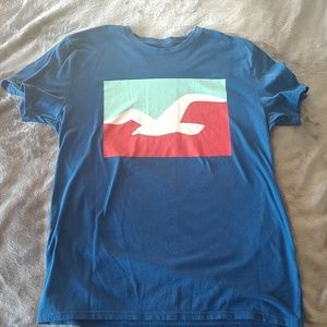 Hollister graphic icon logo tee